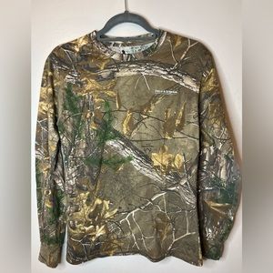 Field & Stream wooded camo long sleeve T